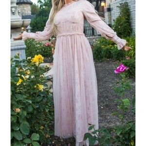 Ivy City Co Pink Maxi Dress
